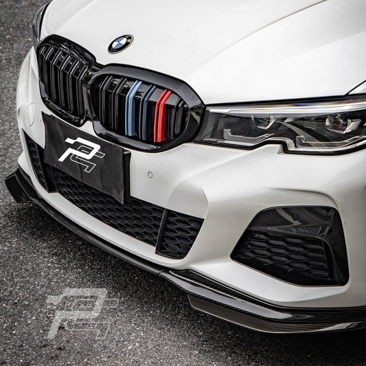 MP Style Dry Carbon Front Lip - BMW 3 Series Pre-LCI G20