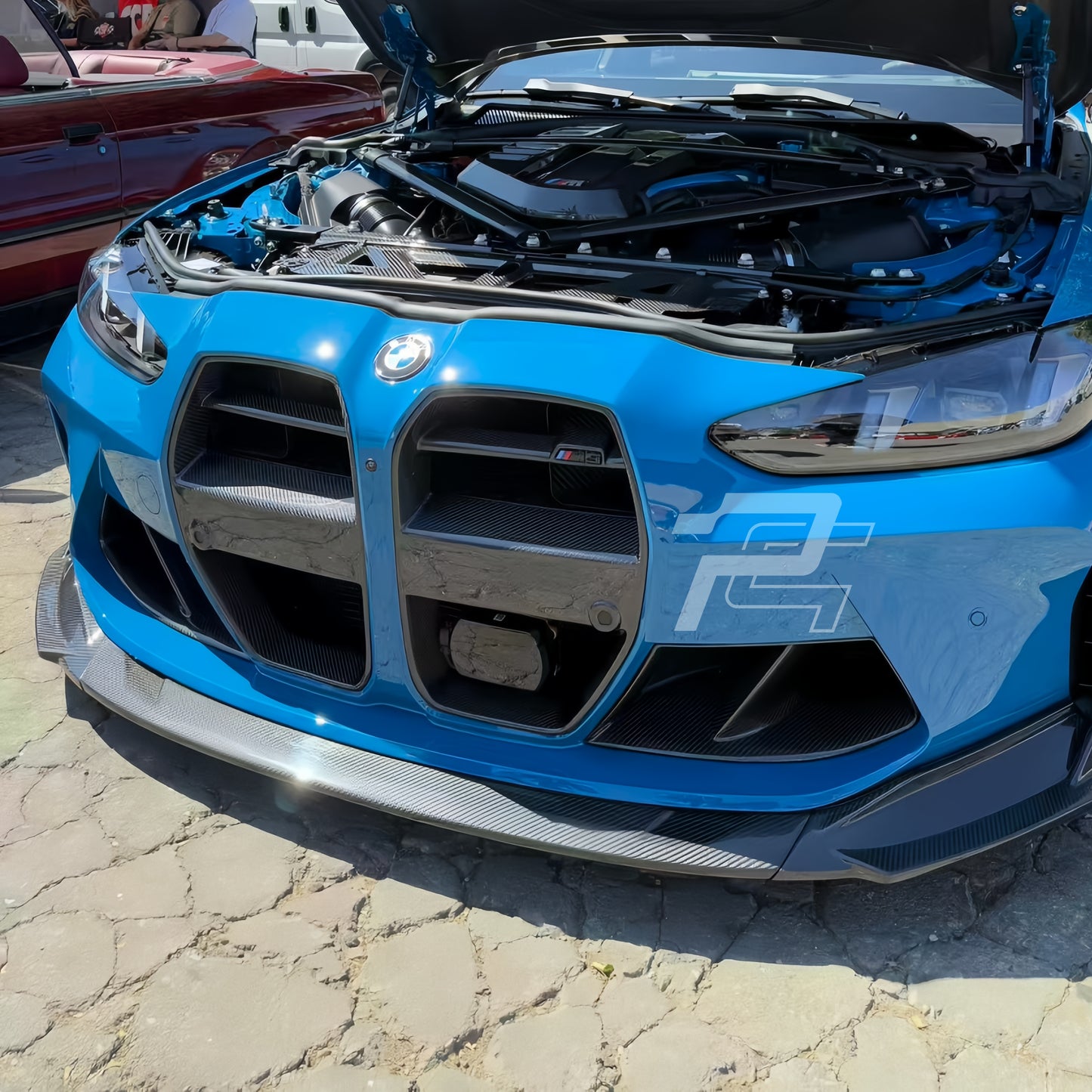 V Style Dry Carbon Fiber Front Grille - BMW M3 G80/G81 & M4 G82/G83