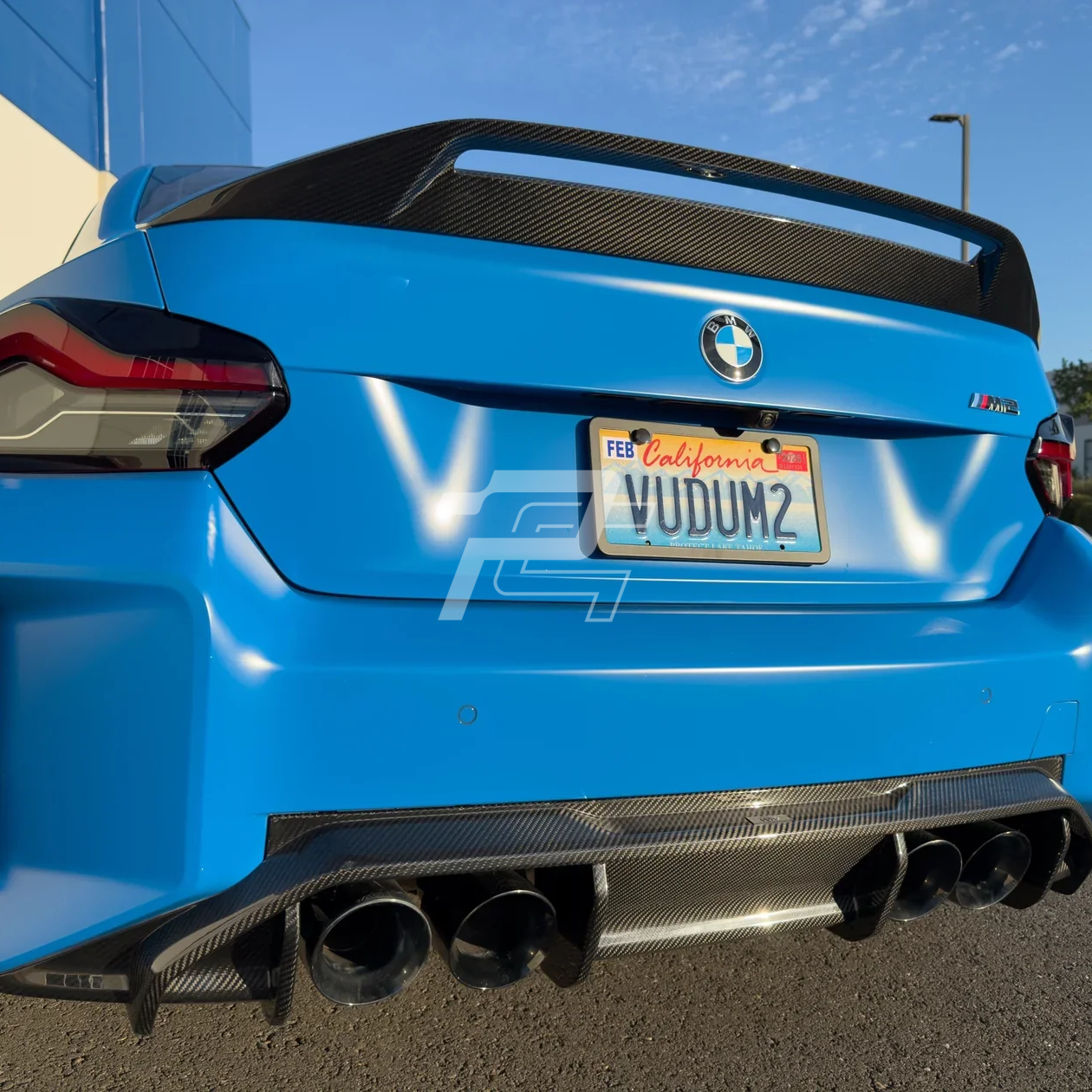 AD V2 Style Dry Carbon Fiber Rear Spoiler - BMW M2 G87 & 2 Series G42