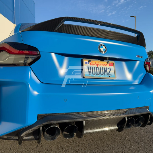 AD V2 Style Dry Carbon Fiber Rear Spoiler - BMW M2 G87 & 2 Series G42