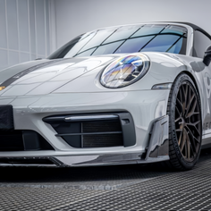 AE Style Dry Carbon Fiber Front Lip – Porsche 911 992.1 Carrera / S / 4 / 4S / T / GTS