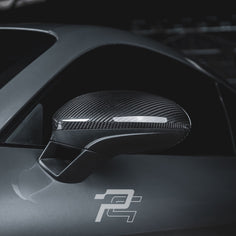 Dry Carbon Fiber Mirror Caps – Porsche 991 & 981 & 982