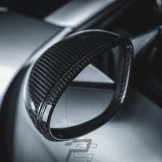Dry Carbon Fiber Mirror Caps – Porsche 991 & 981 & 982