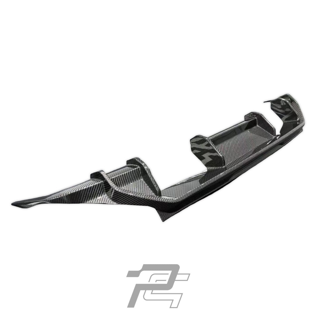AD Style Carbon Fiber Rear Diffuser V2 - BMW M2 G87