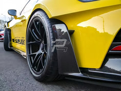 Dry Carbon Fiber Rear Bumper Center with Side Fins – Porsche 992.1 GT3 RS