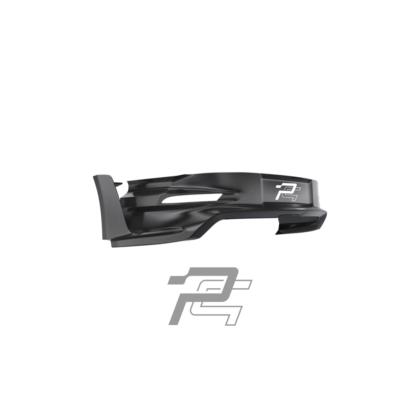 Dry Carbon Fiber Rear Bumper Center with Side Fins – Porsche 992.1 GT3 RS