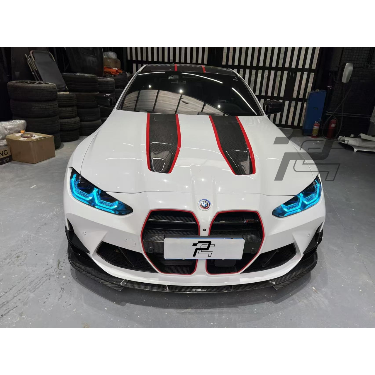 CSL Style Dry Carbon Fiber Engine Hood - BMW M3 G80/G81 & M4 G82/G83