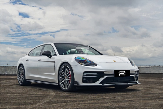 KDA Style Dry Carbon Fiber Front Lip - Porsche Panamera 971 Sport Design