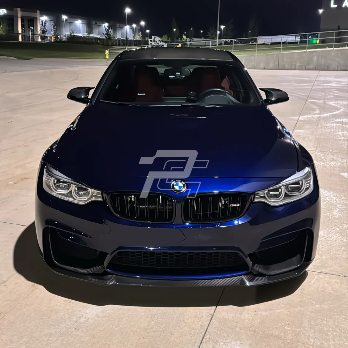 CS Style Dry Carbon Fiber Front Lip - BMW M3 F80 & M4 F82/F83