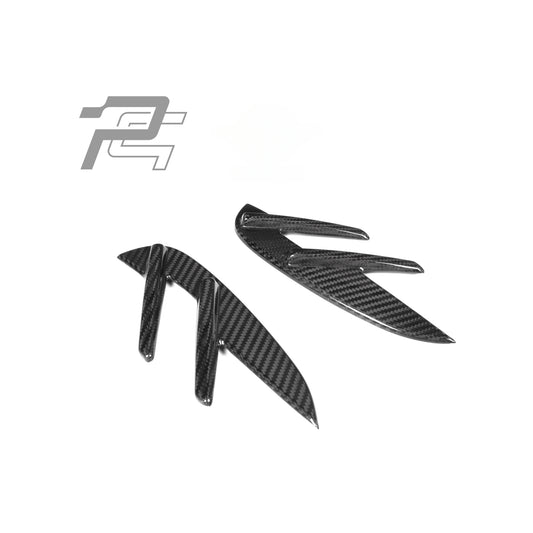 OEM Style Dry Carbon Fiber Side Fender Vent Trim Cover - BMW M3 G80/G81 & M4 G82/G83
