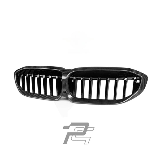 Single Slat Dry Carbon Fiber Front Grille – BMW 3 Series Pre-LCI G20