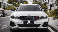 MP Style Dry Carbon Front Lip - BMW 3 Series Pre-LCI G20