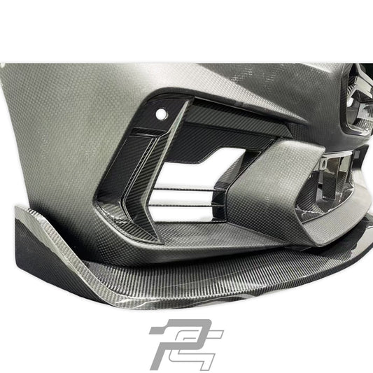AD Style Full Carbon Fiber Front Bumper - BMW M2 G87