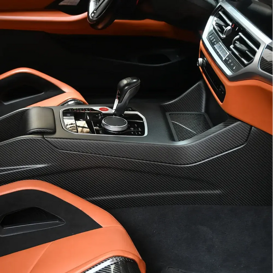 CSL Style Carbon Fiber Center Console - BMW M3 G80/G81 & M4 G82/G83 & M2 G87