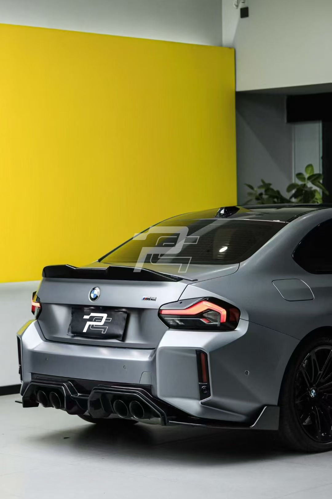AD Style Dry Carbon Fiber Rear Diffuser V1 - BMW M2 G87