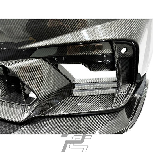 AD Style Full Carbon Fiber Front Bumper - BMW M2 G87