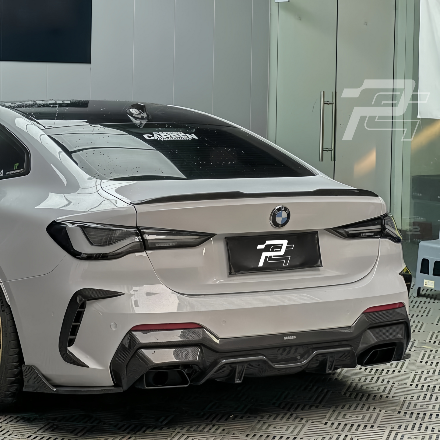 OEM Style Clear Smoke White Taillights - BMW M4 G82/G83 & 4 Series i4 G22/G23/G26
