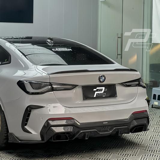 OEM Style Clear Smoke White Taillights - BMW M4 G82/G83 & 4 Series i4 G22/G23/G26