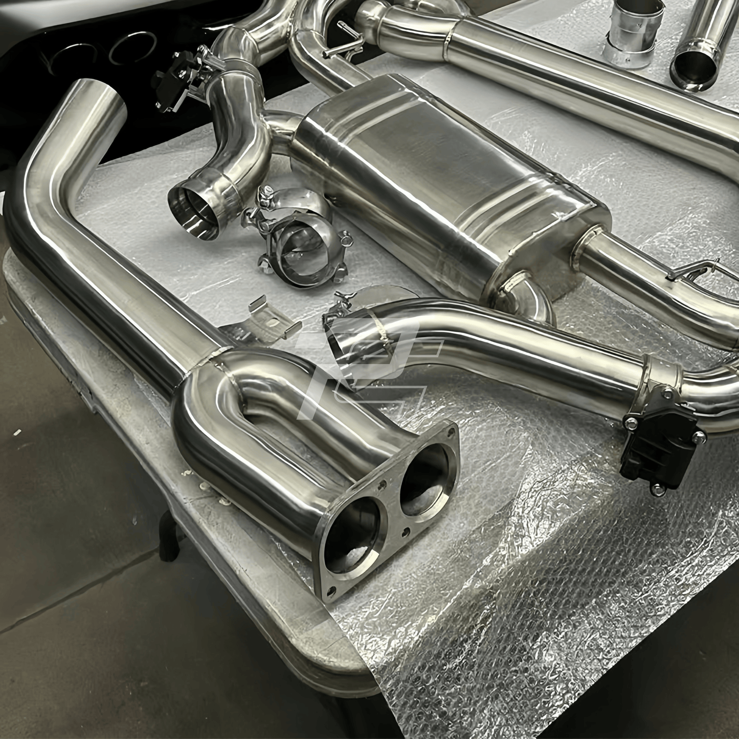 S58 Valved Catback Exhaust – BMW X3M F97 X4M F98 (Configurable Midpipe Options)