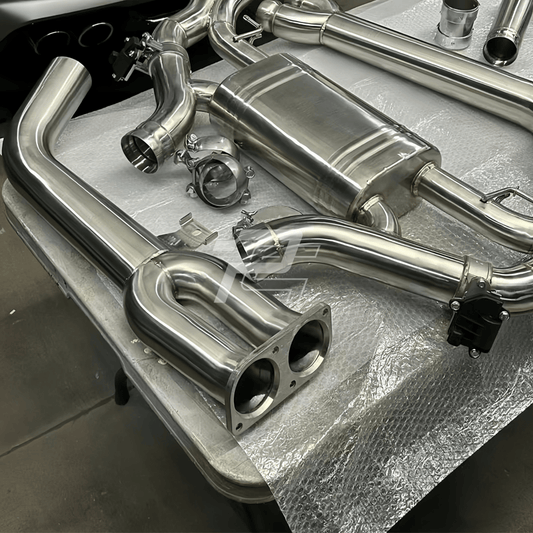 S58 Valved Catback Exhaust – BMW X3M F97 X4M F98 (Configurable Midpipe Options)