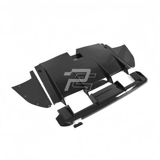 RSC Style Dry Carbon Fiber Rear Diffuser 7 Piece Kit - BMW M3 G80/G81 & M4 G82/G83