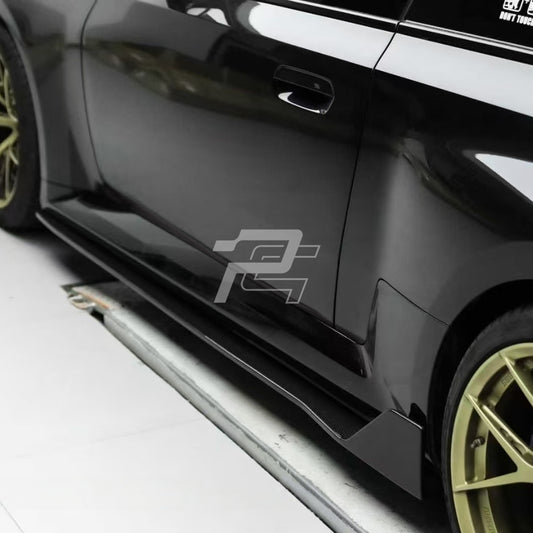 AD Style Dry Carbon Fiber Side Skirt V1 - BMW M2 G87