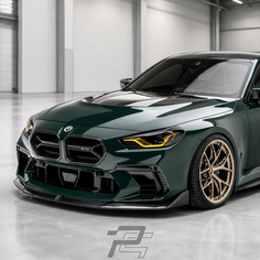 AD Style Full Carbon Fiber Front Bumper - BMW M2 G87