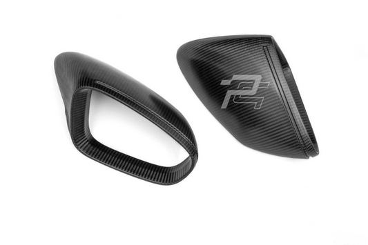 Dry Carbon Fiber Mirror Caps – Porsche 911 992 & Taycan 9J1