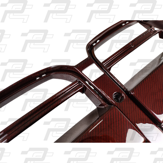 CSL Style Individual Color Red Blue Green Dry Carbon Fiber Front Grille – BMW M3 G80/G81 & M4 G82 G83