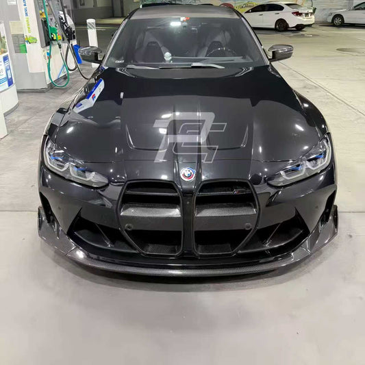 V Style Dry Carbon Fiber Front Grille - BMW M3 G80/G81 & M4 G82/G83