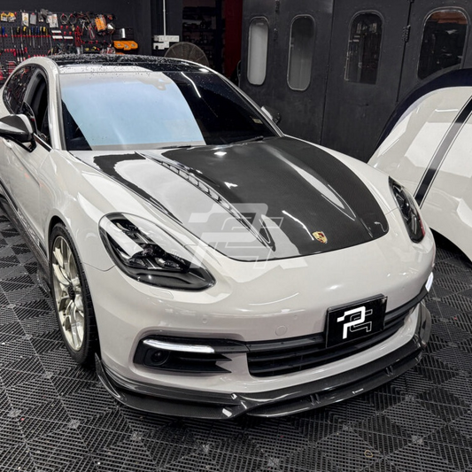 TP Style Dry Carbon Fiber Engine Hood - Porsche Panamera 971