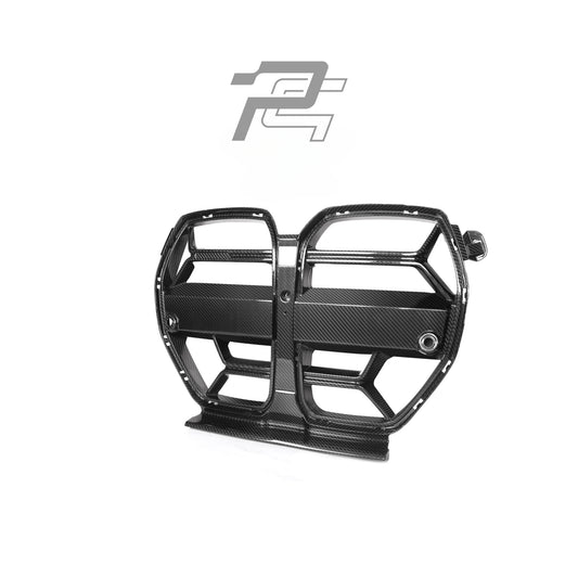 CSL Style Dry Carbon Fiber Grille - BMW M3 G80/G81 & M4 G82/G83
