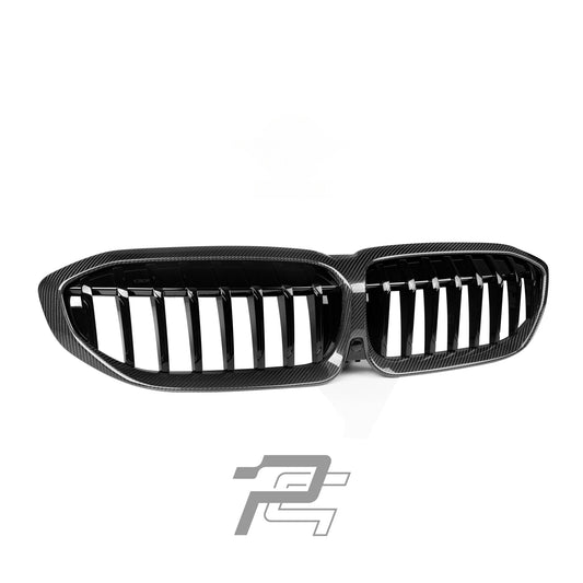 Single Slat Dry Carbon Fiber Front Grille – BMW 3 Series Pre-LCI G20