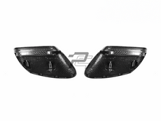 Dry Carbon Fiber Mirror Caps – Porsche 911 992 & Taycan 9J1