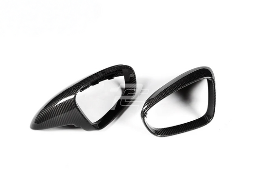 Dry Carbon Fiber Mirror Caps – Porsche 911 992 & Taycan 9J1