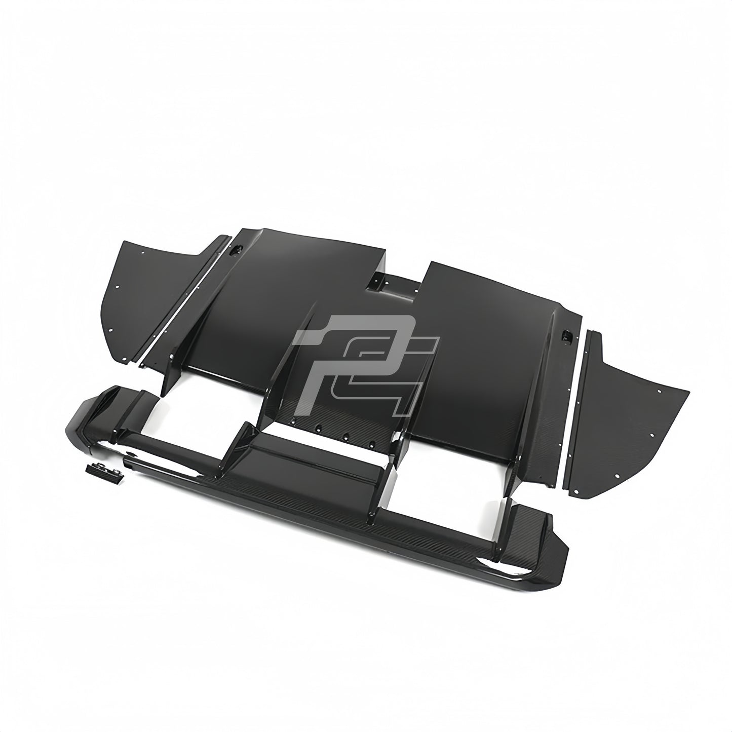 RSC Style Dry Carbon Fiber Rear Diffuser 7 Piece Kit - BMW M3 G80/G81 & M4 G82/G83