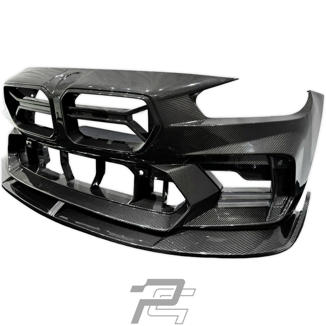 AD Style Full Carbon Fiber Front Bumper - BMW M2 G87