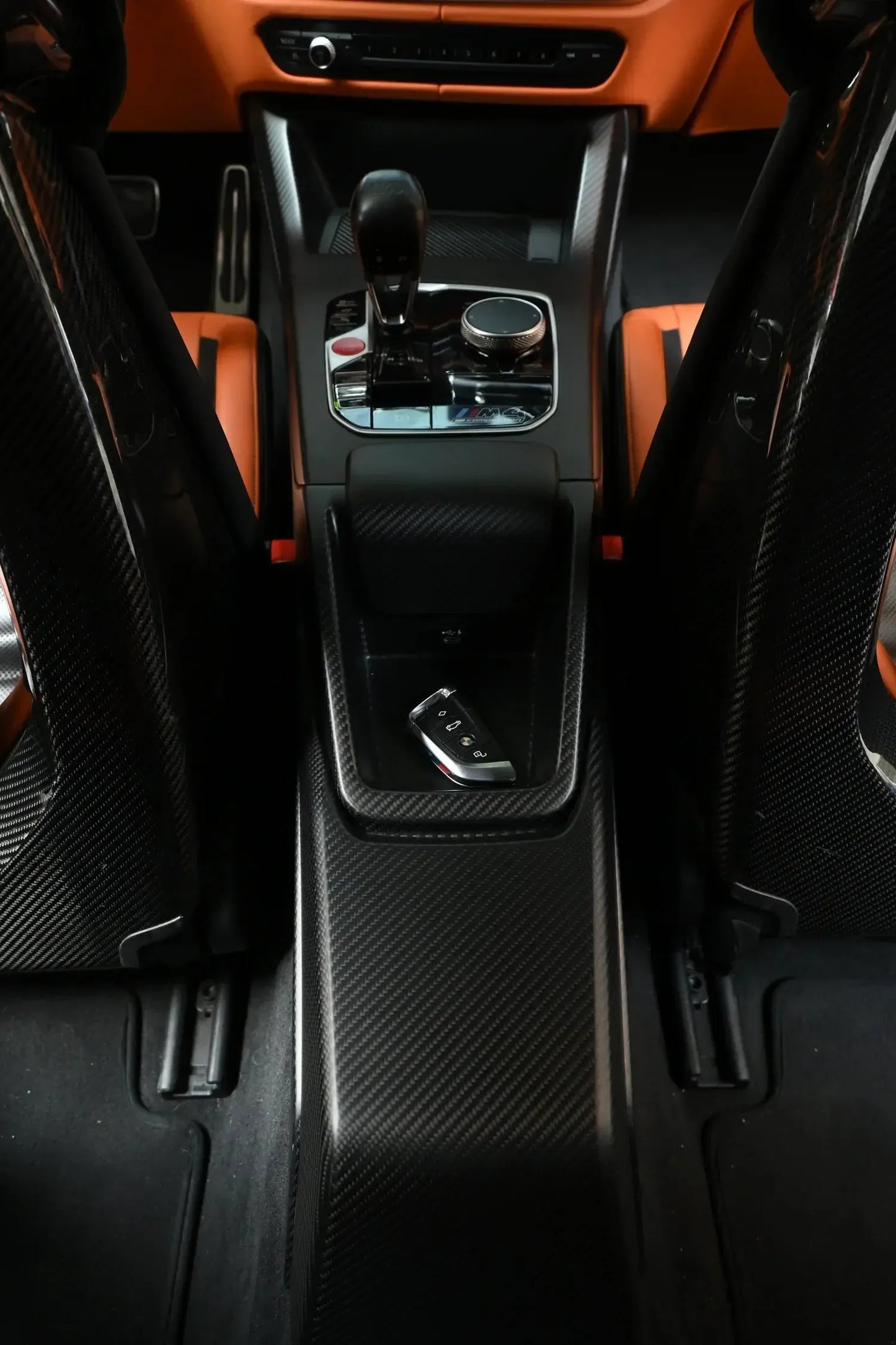 CSL Style Carbon Fiber Center Console - BMW M3 G80/G81 & M4 G82/G83 & M2 G87