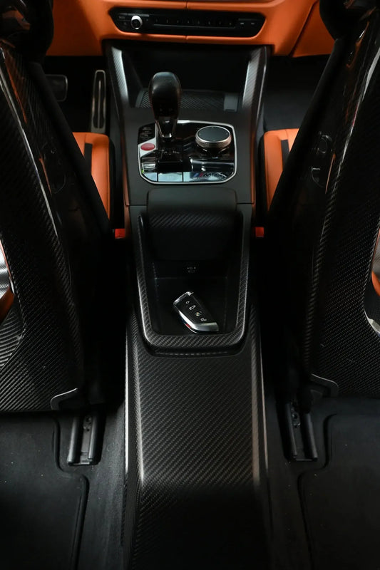 CSL Style Carbon Fiber Center Console - BMW M3 G80/G81 & M4 G82/G83 & M2 G87