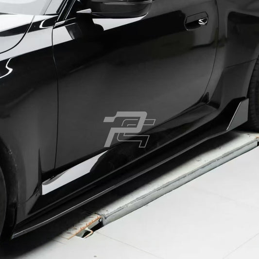 AD Style Dry Carbon Fiber Side Skirt V1 - BMW M2 G87