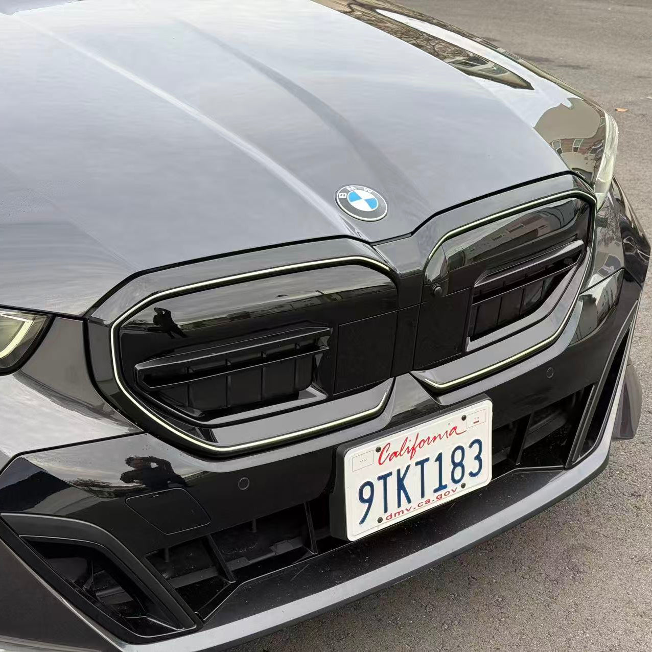 MP Style Gloss Black Front Grille - BMW 5 Series G60/G61