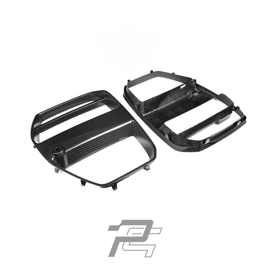 V Style Dry Carbon Fiber Front Grille - BMW M3 G80/G81 & M4 G82/G83