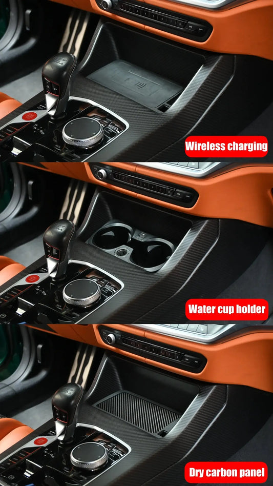 CSL Style Carbon Fiber Center Console - BMW M3 G80/G81 & M4 G82/G83 & M2 G87