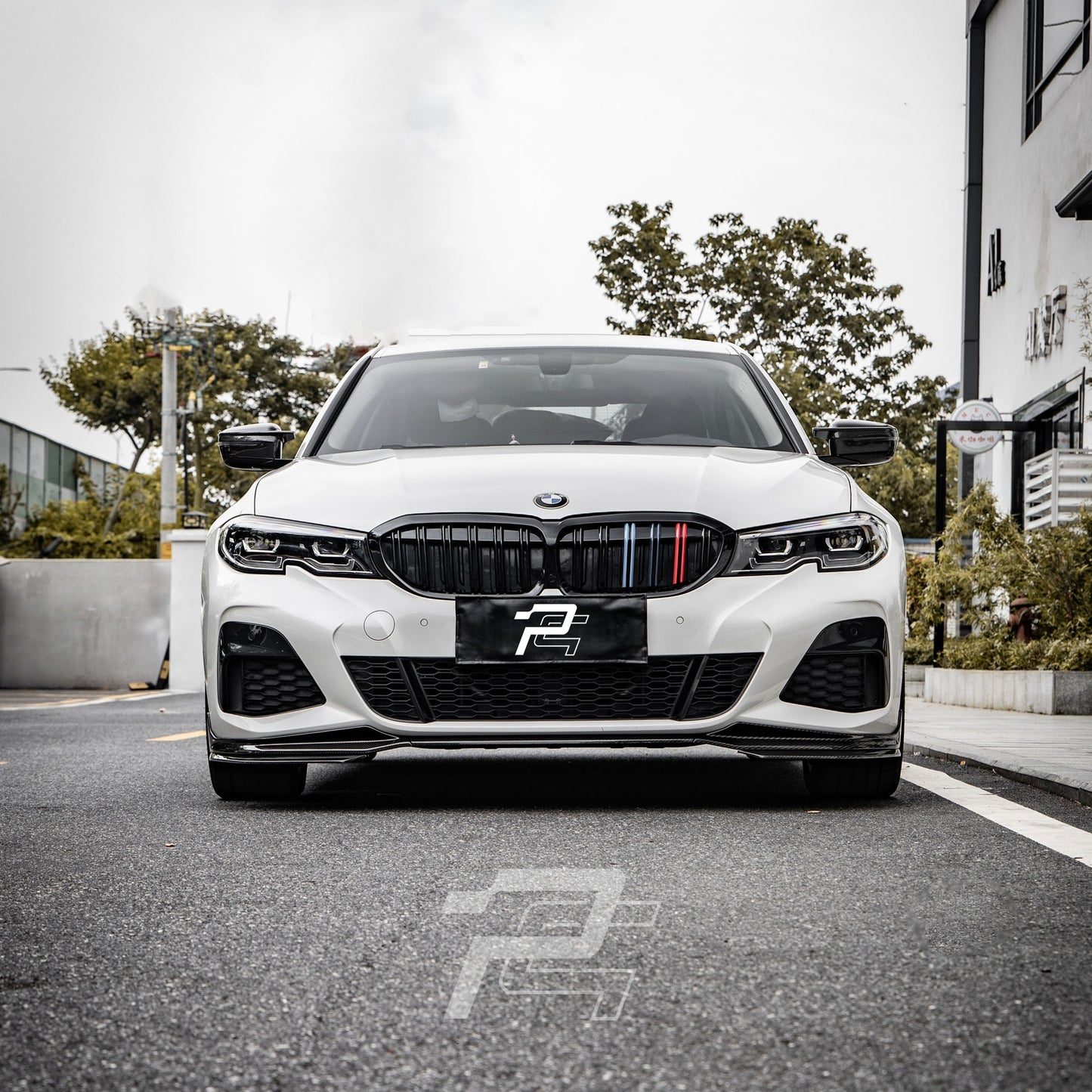 MP Style Dry Carbon Front Lip - BMW 3 Series Pre-LCI G20