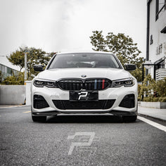 MP Style Dry Carbon Front Lip - BMW 3 Series Pre-LCI G20