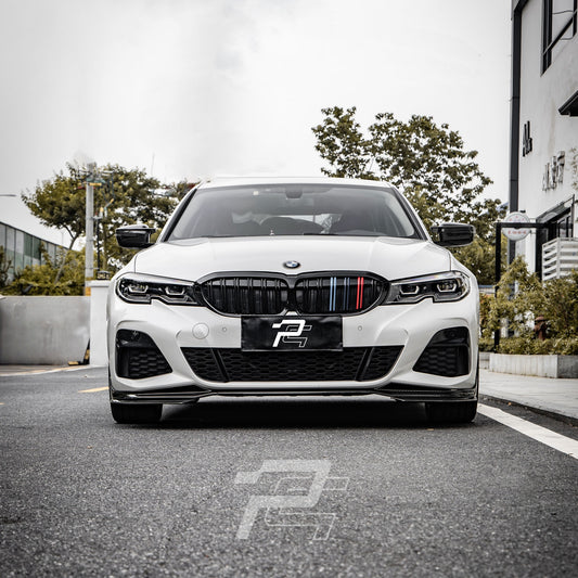 MP Style Dry Carbon Front Lip - BMW 3 Series Pre-LCI G20