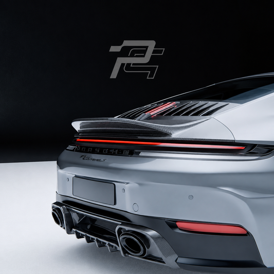 OD Style Dry Carbon Fiber Front Lip - Porsche 911 992.2