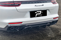 KDA Style Dry Carbon Fiber Rear Diffuser - Porsche Panamera 971