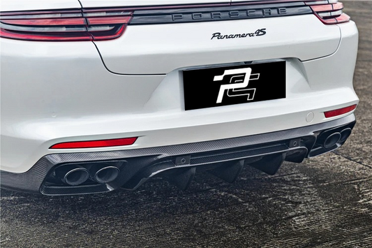 KDA Style Dry Carbon Fiber Rear Diffuser - Porsche Panamera 971