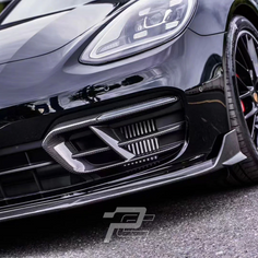 Dry Carbon Fiber Air Inlet Ducts Vent Trim – Porsche Panamera 971.2 Non-Sport Design